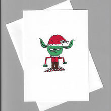 Load image into Gallery viewer, Angry Elf Card
