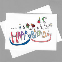 Load image into Gallery viewer, Happy Birthday Parade Card