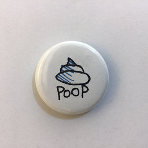 Poop 1.25" Button