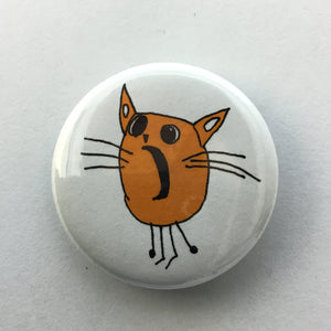 Cat 1.25" Button